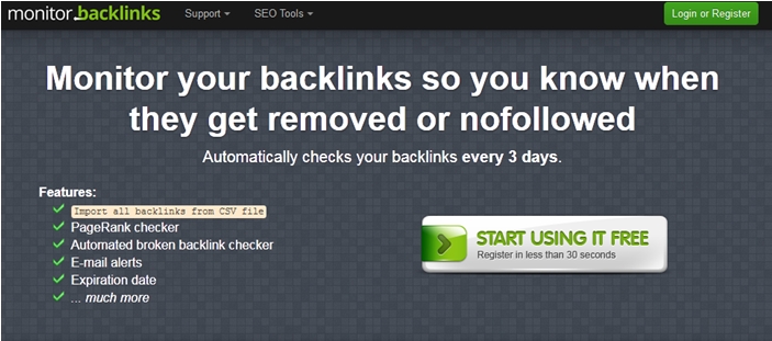 Monitor Backlinks