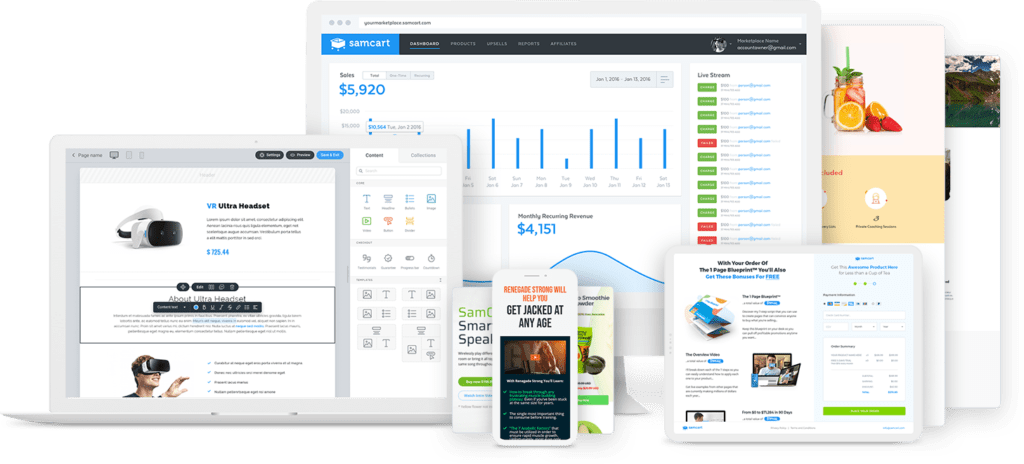 SamCart Features SamCart Features