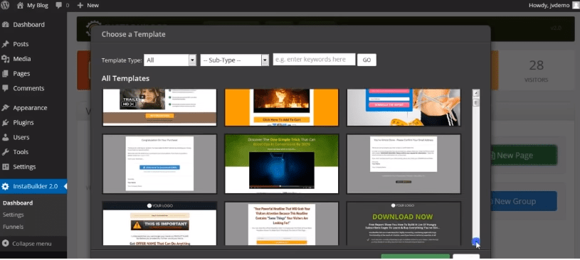 Instabuilders Template Instabuilders Template