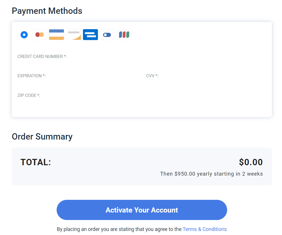 Payment Information Payment Information