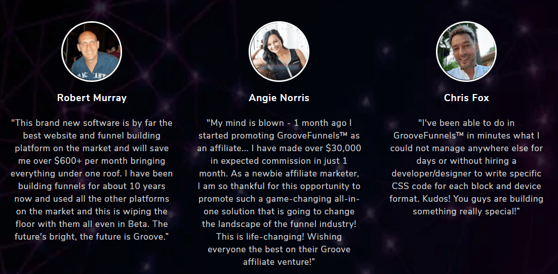 GrooveFunnels - Testimonials GrooveFunnels - Testimonials