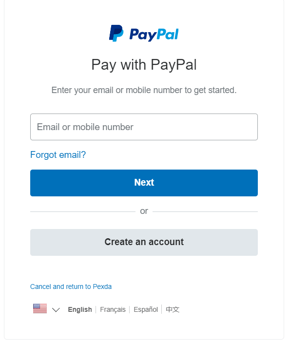 Pexda Payment Pexda Payment