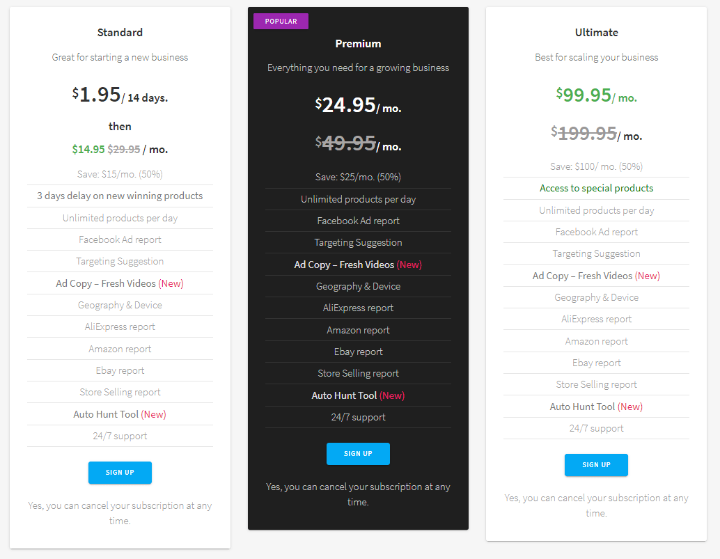 Pexda Pricing Plan