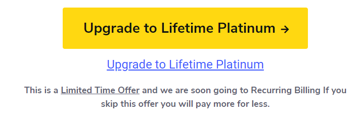 Upgrade To Lifetime Deal Upgrade To Lifetime Deal