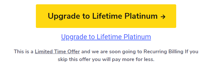 Upgrade To Lifetime Deal