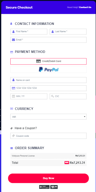 Viddyoze Payment Viddyoze Payment