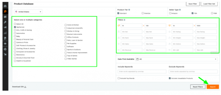 Jungle Scout- Product Database Jungle Scout- Product Database