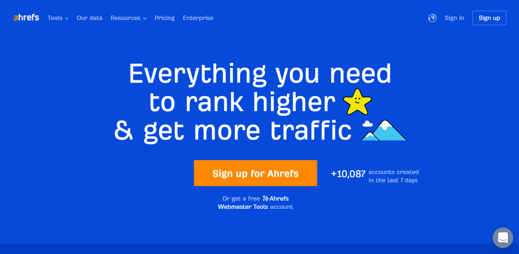 Ahrefs Overview Ahrefs Overview