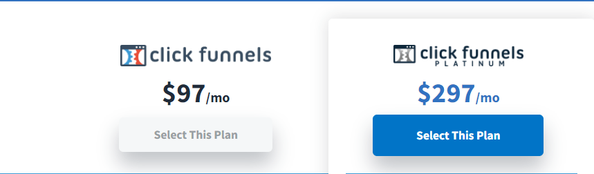 ClickFunnels Pricing Plan ClickFunnels Pricing Plan