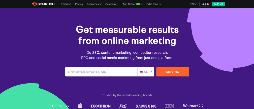 SEMrush Overview SEMrush Overview