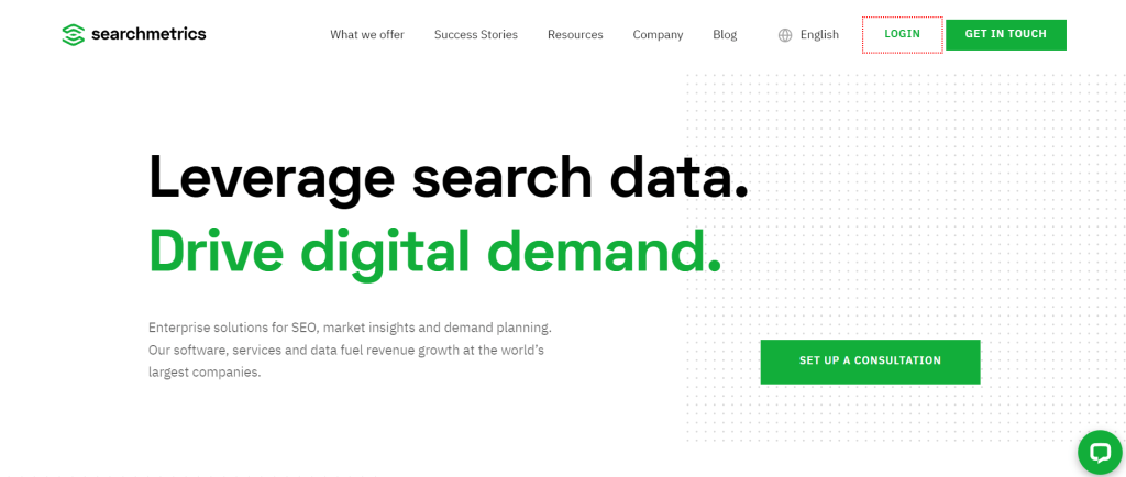 Searchmetrics Overview Searchmetrics Overview