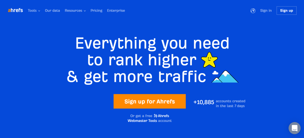 Ahrefs Homepage Ahrefs Homepage