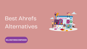 Best Ahrefs Alternatives - SellingToBigCompanies