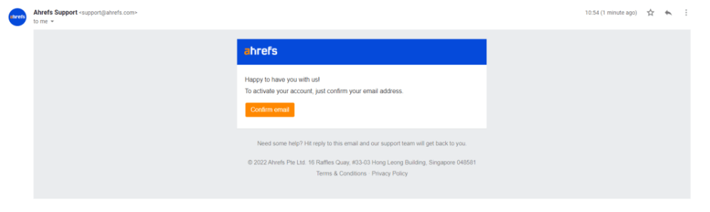 Confirm Email Confirm Email