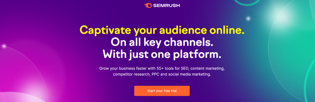 Semrush Overview Semrush Overview