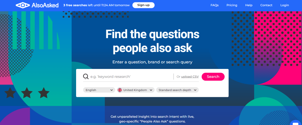 Explore AlsoAsked Overview