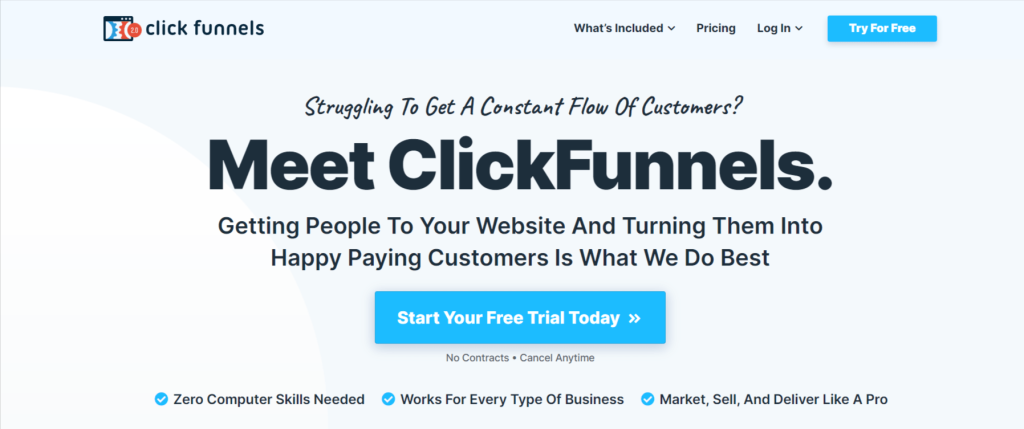ClickFunnels Overview ClickFunnels Overview