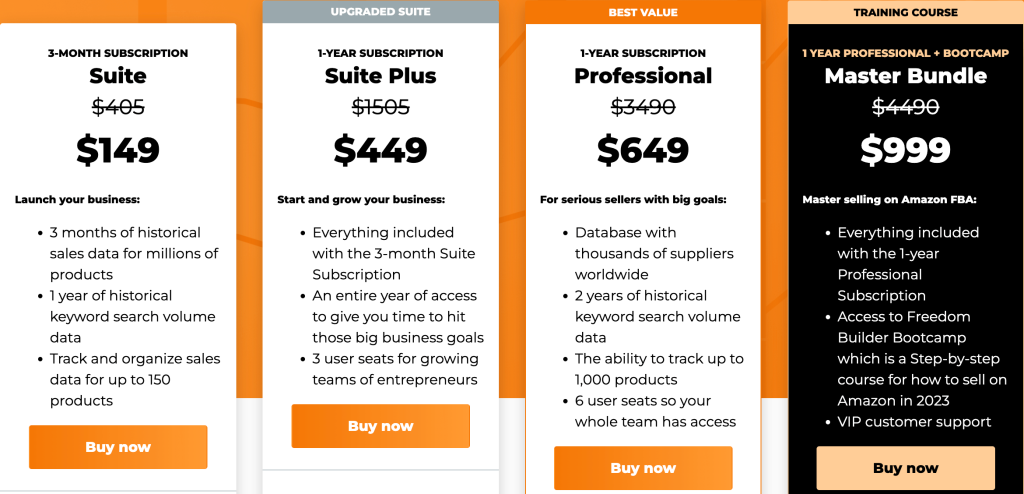 Jungle Scout Pricing Plan Jungle Scout Pricing Plan