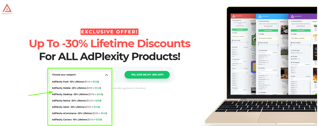 Adplexity Offer Plan