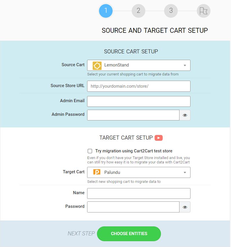 Cart2Cart - Source cart Setup Cart2Cart - Source cart Setup