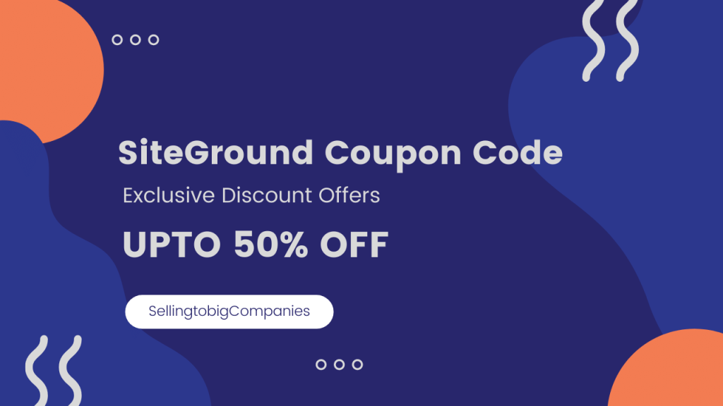 SiteGround Coupon Codes