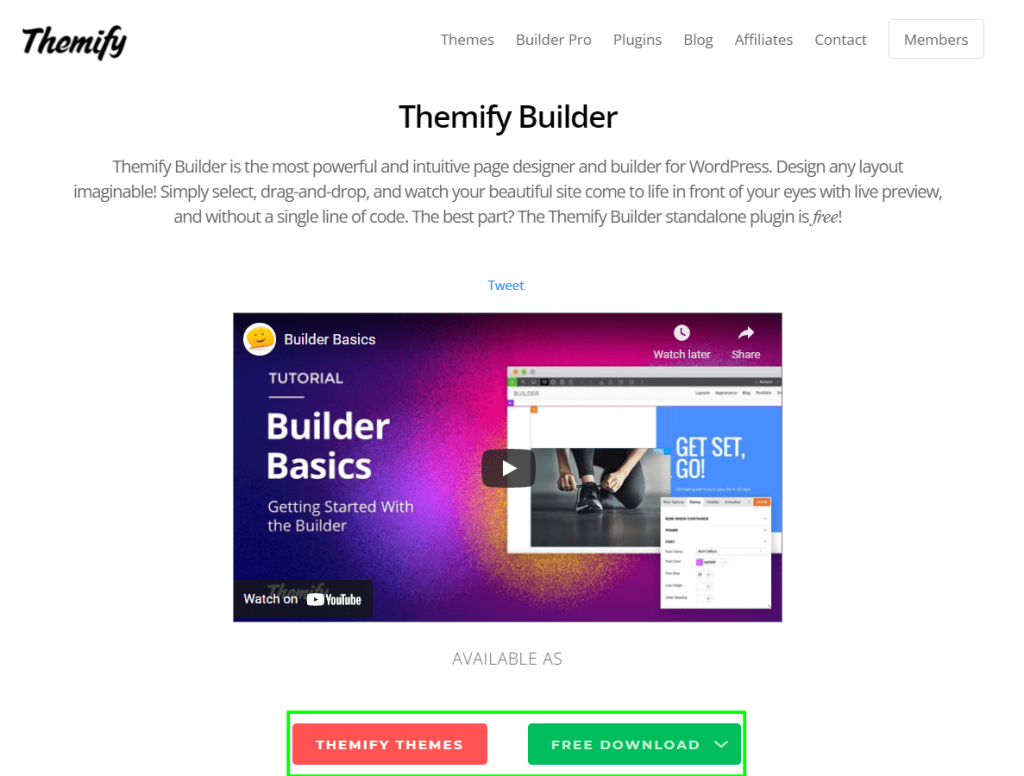 Themify Builder