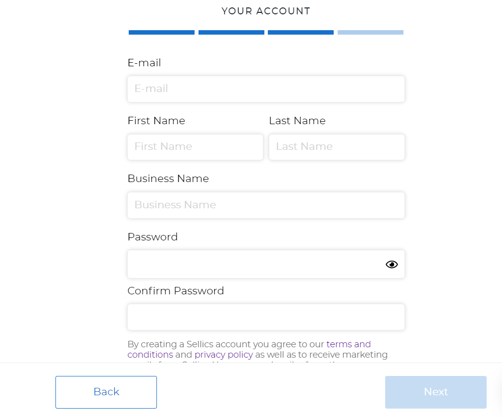 Create Your Account On Sellics Create Your Account On Sellics