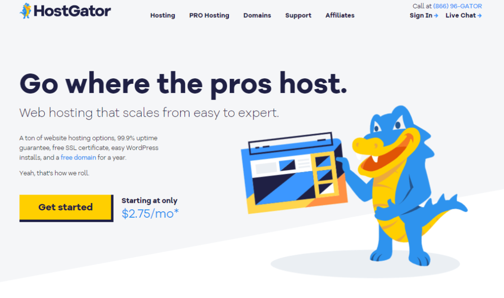 Best Bluehost Alternatives - Hostgator