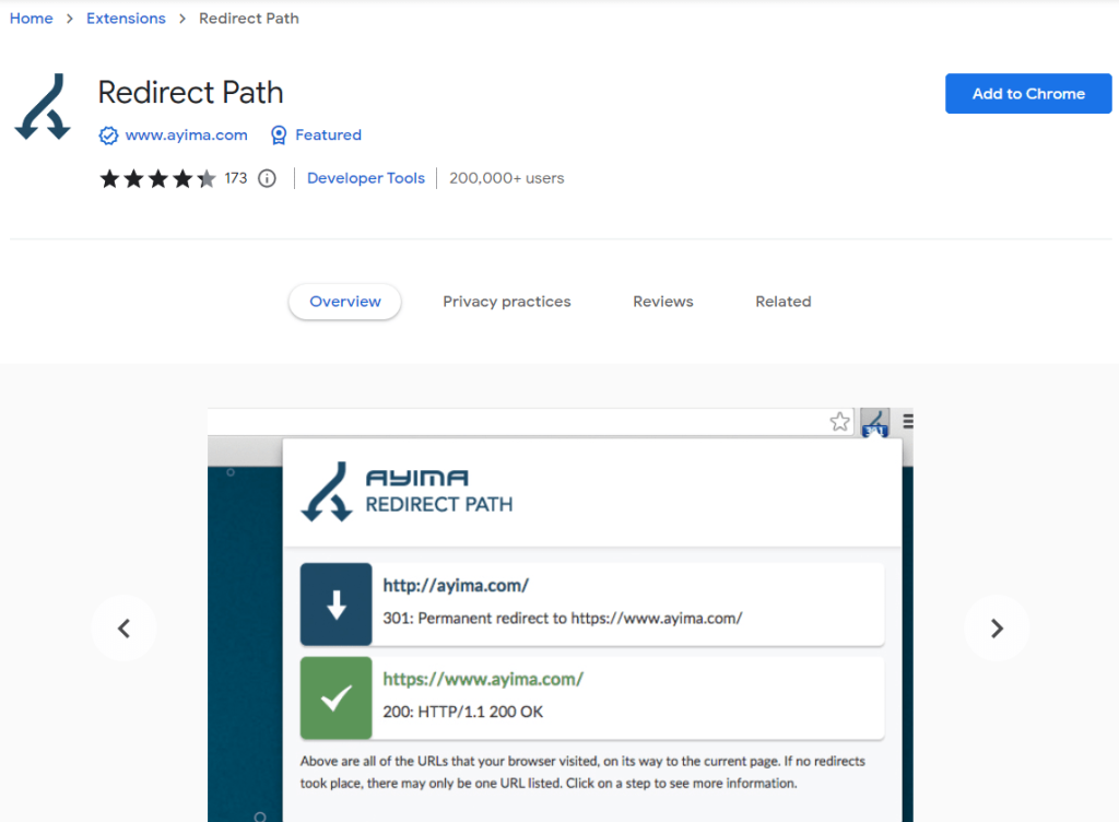 SEO Chrome Extensions - Redirect Path SEO Chrome Extensions - Redirect Path