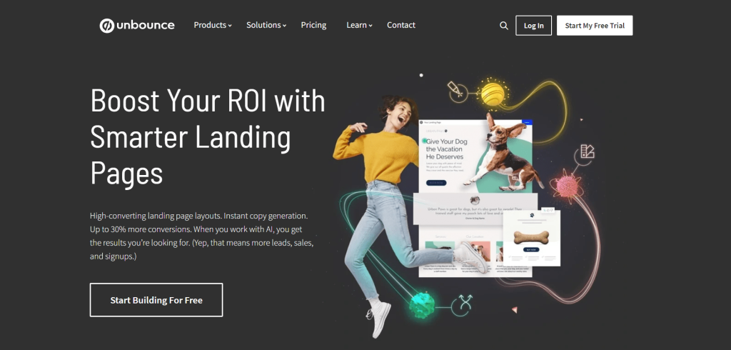 Unbounce Overview Unbounce Overview