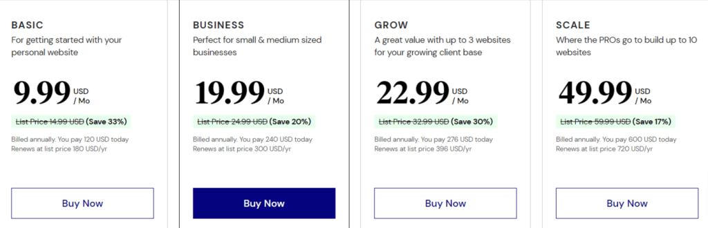 Elementor Pricing Elementor Pricing