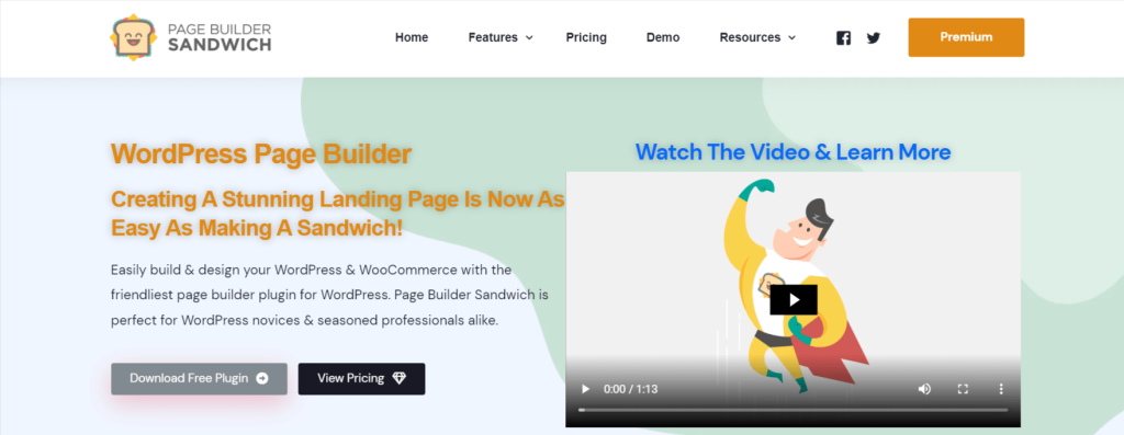 Page Builder Sandwich Overview Page Builder Sandwich Overview
